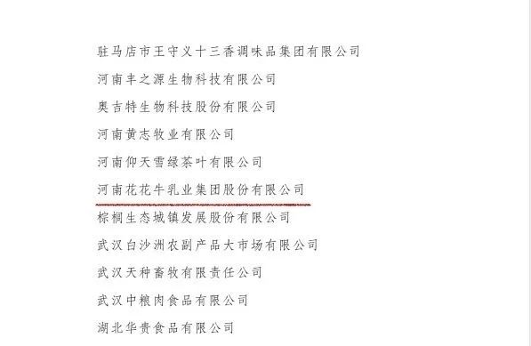 喜訊丨花花牛順利通過“農(nóng)業(yè)產(chǎn)業(yè)化國(guó)家重點(diǎn)龍頭企業(yè)”監(jiān)測(cè)